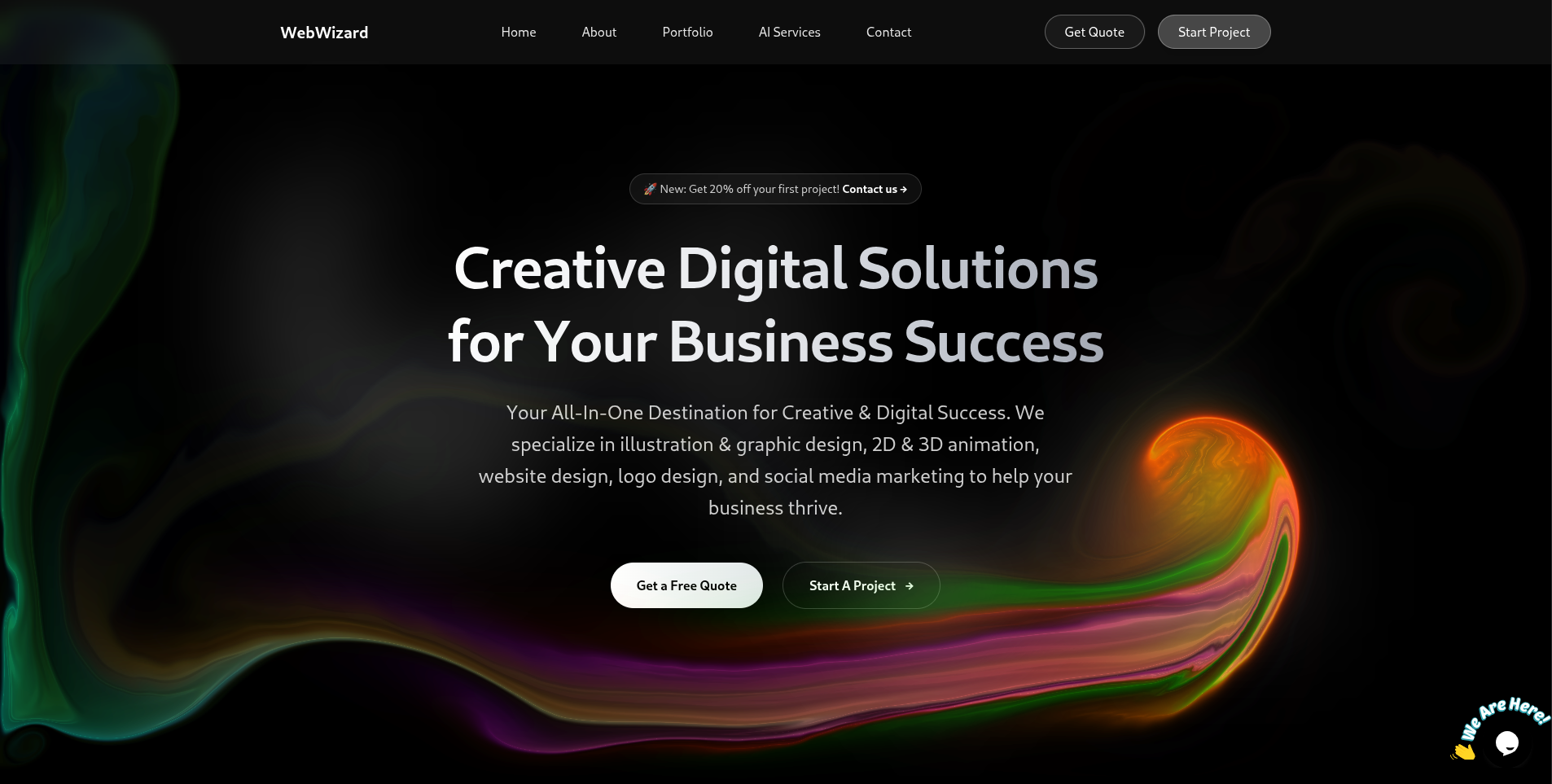 WebWizard HQ preview